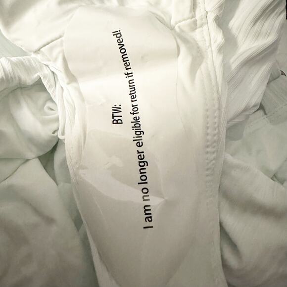 Andie The Marco One Piece Swimsuit Large Long Torso White Eco Ribbed LT - Picture 7 of 11